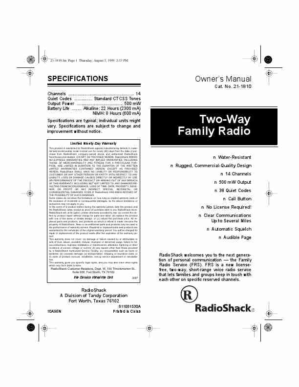 Radio Shack Two-Way Radio 811081530A-page_pdf